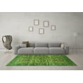 thumbnail image 3 of Ahgly Company Indoor Rectangle Oriental Green Industrial Area Rugs, 2' x 3', 3 of 4