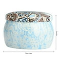 thumbnail image 2 of Herwey Tinplate Storage Box Metal Canister Home Kitchen Box for Tea Coffee Candy Jewelry Gift , Metal Canister, Colorful Tins, 2 of 8