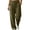 Army Green -AB02, variant on Womens Sweatpants Petite Lounge Elastic Waisted Pants Lightweight Trousers with Pockets for Fall Winter Beige M