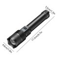 thumbnail image 3 of ddioayh Rechargeable LED Tactical Flashlight with Telescopic Zoom, 4 Modes Waterproof for Outdoor Camping, Hiking, Emergency Survival Gear, 3 of 6