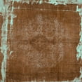 thumbnail image 1 of Ahgly Company Indoor Square Persian Turquoise Blue Traditional Area Rugs, 7' Square, 1 of 4