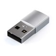 thumbnail image 2 of Adaptador Conversor Satechi Tipo-A a Tipo-C USB 3.0 Plateado, 2 of 5