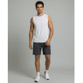 thumbnail image 2 of Real Essentials 5 Pack: Men's Mesh Active Athletic Tech Tank Top - Workout & Training Activewear (Available in Big & Tall), 2 of 4