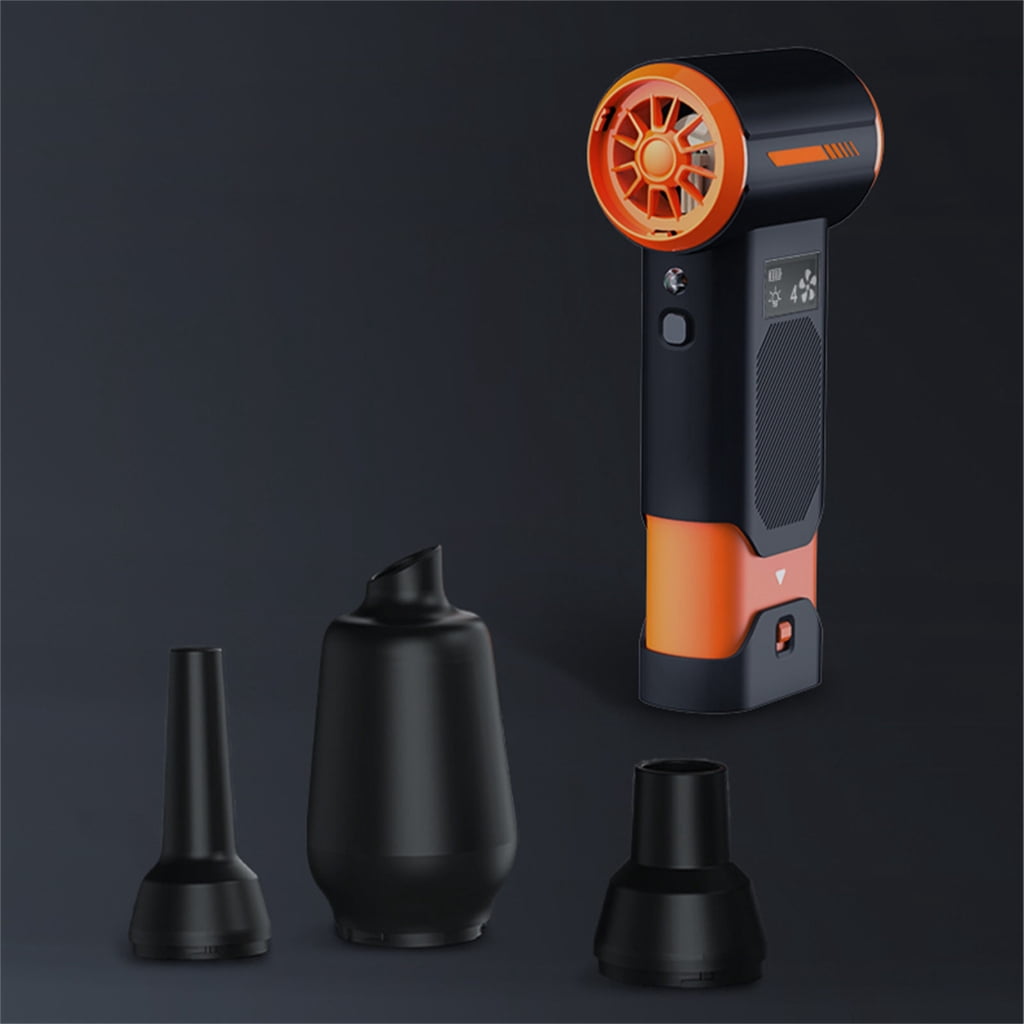 MOMOJIA Cordless Blower 8000mAh Air Duster with Interchangeable Nozzles Light Weight