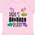 thumbnail image 4 of Inktastic Papa's Fishing Buddy with Colorful Fish Boys or Girls Baby Bodysuit, 4 of 5