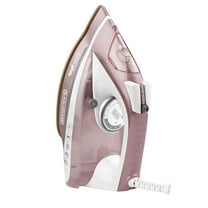 BLACK DECKER Pearl Glide Steam Iron for Clothes, 1200W, Durable Pearl-Infused Ceramic Soleplate, Vertical Steaming, Anti-Drip, Auto Clean, Rose
