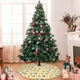thumbnail image 7 of Rateoe Sea Turtle And Whale Print Christmas Tree Skirt 30" for Xmas Holiday New Year Party Circle Tree Mat Ornaments Decoration, 7 of 7