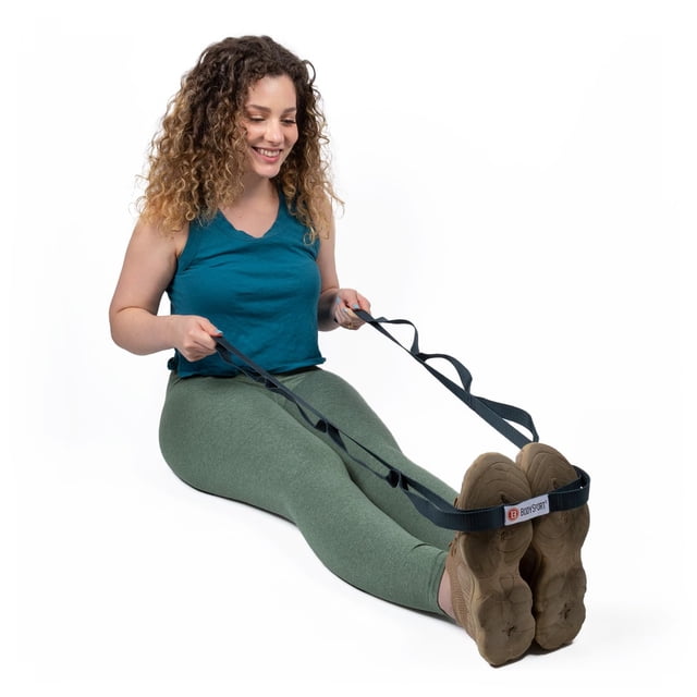 Cinta de Estiramiento Estática Body Sport de 1.8 m Herramienta Duradera para Yoga