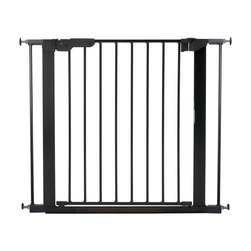 BabyDan Premier Pressure Mount Safety Gate with 2 Extensions 28.9" - 36.7", Black