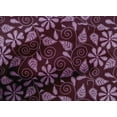 thumbnail image 4 of oneOone Cotton Poplin Fabric Swirl|Leaves & Floral Artistic Print Fabric BTY 56 Inch Wide, 4 of 4