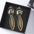 thumbnail image 3 of Koala Elegant Vintage Copper-Colored Lace Bookmarks - Stainless Steel Reading Accessories Set, 3 of 5