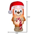 thumbnail image 5 of Decoración Inflable Gemmy Bluey Bingo para Interior y Exterior 1.5 m Navidad, 5 of 5