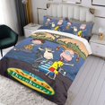 thumbnail image 3 of Los Thornberrys Salvajes Conjunto de sábanas temático, trío de piezas, cómodo y amigable con la piel, diseño único, regalo de decoración para el hogar para familiares, amigos y fans,135cm *200cm, 3 of 6