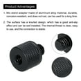 thumbnail image 4 of Uxcell 5Pcs Mic Stand Adapter 1/4 Female to M8 Male Thread Screw Adapter Aluminum Alloy Microphone Tripod Stand Mount, 4 of 6