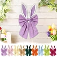 thumbnail image 2 of PEIBang Easter Bows for Wreaths Decorations,Easter Tree Topper Bow,Decorative Bow with Bunny Ears for Spring Home Party Decor, 2 of 6