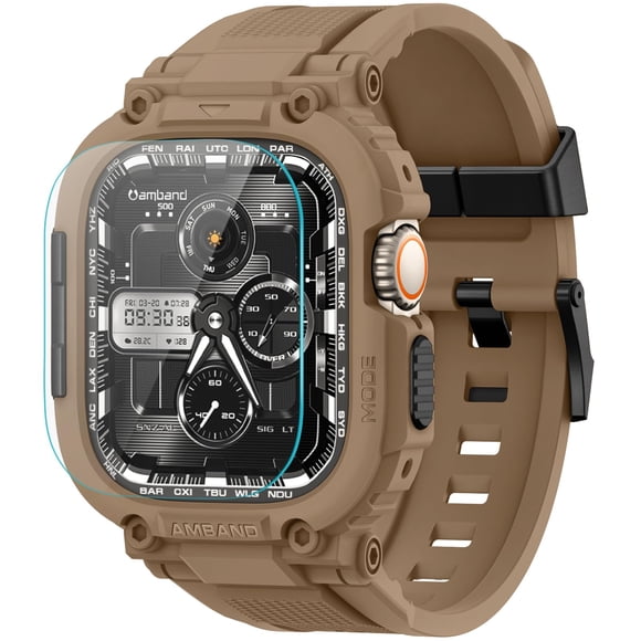 Protector de pantalla y funda para Apple Watch Amband Ultra 2
