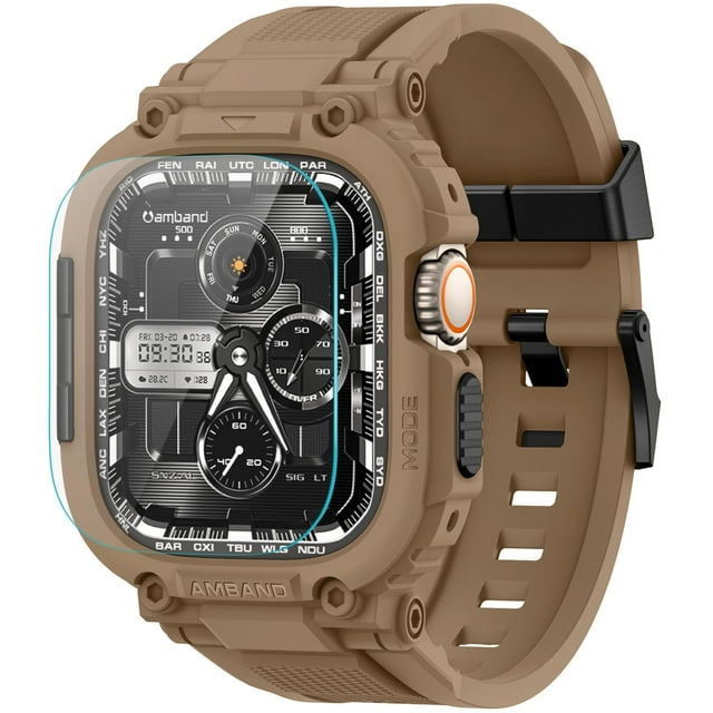 Protector de pantalla y funda para Apple Watch Amband Ultra 2