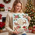 thumbnail image 4 of Tuvgenk Christmas Diamond Kit 16x12 inch Pearl Full Round Drill Rhinestone Art with Frame Tools for Holiday Wall Home Decoration, 4 of 6