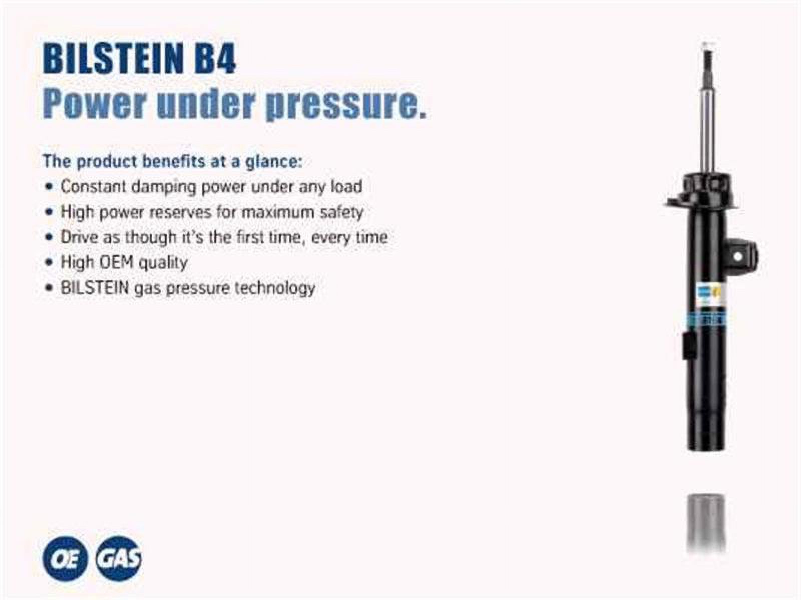 Bilstein 19-276922 B4 OE Replacement Shock Absorber Fits select: 2017-2021 BMW 530 XI, 2017-2021 BMW 540 XI