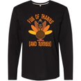 thumbnail image 3 of Inktastic Thanksgiving Dinner Holiday Turkey Long Sleeve T-Shirt, 3 of 5