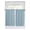 Blue, variant on Warm Beige Kitchen Curtains Tier 24 Inch Length, Solid Color Farmhouse Beige Rod Pocket Light Filtering Window Curtains Living Room Bedroom Curtain Drapes Cafe Curtain Window Treatment 27.5''x24''x2
