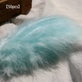 thumbnail image 1 of thinsony 50pcs Holiday Wing Feather Decoration Wall Hanging Pendant Christmas Tree Home Ornament, 1 of 6