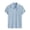 Sky Blue, variant on Men's Vintage Striped Jacquard Golf Shirt Short Sleeve Collared Diamond Knit Tee Summer Beach Vacation Tops Lightweight Breathable Stretchy Casual Old Money Style