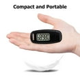 thumbnail image 4 of Mini Step Counter Walking 3D Digital Pedometer for Exercise Men Wome Mini Pedometer with Clip Walking Pedometer, 4 of 8