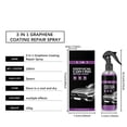 thumbnail image 4 of Graphene Coating Repair Spray 3-in-1 for Car Surface Cleaning, Polishing, and Repair 100ml Easy-to-Use FormulaCar Accessories, 4 of 5