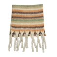thumbnail image 2 of qolati Winter Scarf for Women Cold Weather Shawl Wool BlendsFeel Tassel Plaid Large Oversized Long Scarves Wraps 86.61"x16.54", 2 of 9