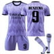 thumbnail image 1 of Nueva temporada 2022-2023 Real Madrid camiseta de fútbol uniformes de fútbol BENZEMA 9 Niños 26 (140-150 CM) Sincero Electrónica, 1 of 1