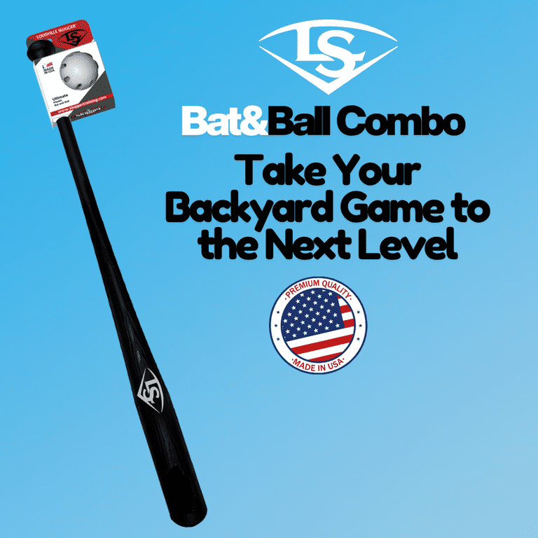 Louisville Slugger Ultimate Plastic Bat & Ball Combo photo 2