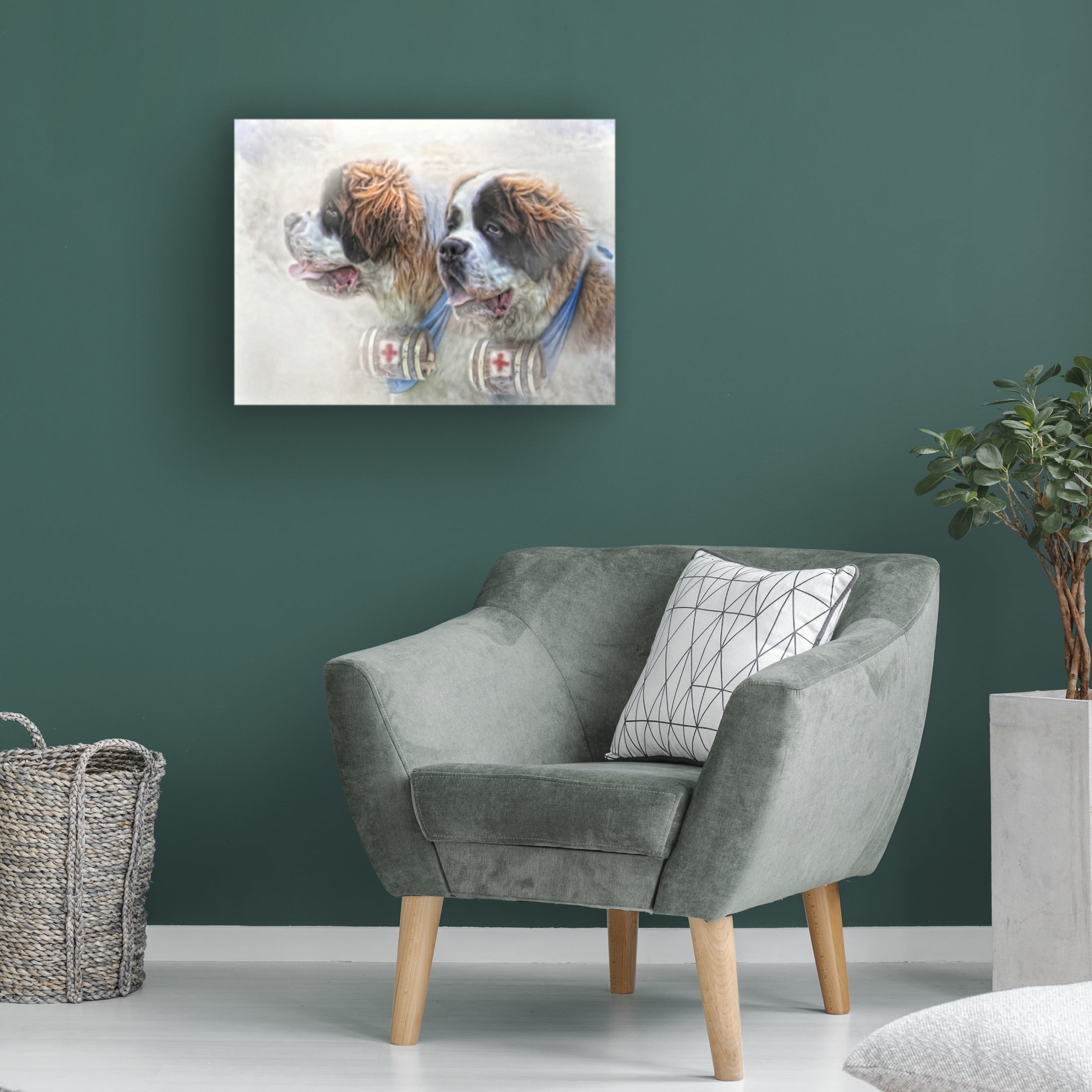 Canvas Wall Art - Trudi Simmonds 'The Searchers' Wall Art for Living Room, Bedroom, or Office Décor by Trademark Fine Art - 24 x 18 Inches