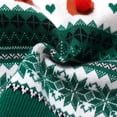 thumbnail image 4 of IWEMEK Unisex Ugly Sweater for Girls Fashion Chic Xmas Knitwear Warm Elk Printed Crewneck Pullover Classic Green Tops, 4 of 8