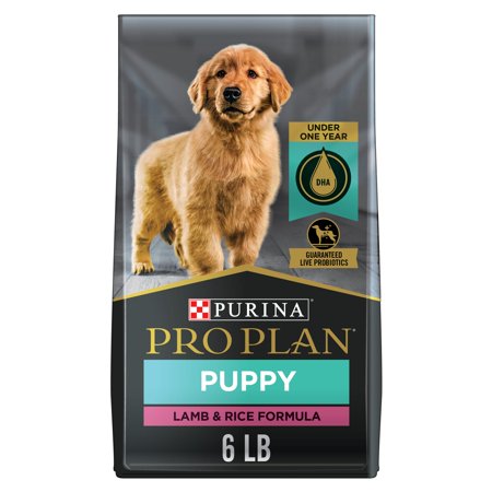 UPC: 0038100113641 | Purina Pro Plan High Protein Puppy Food DHA Lamb & Rice Formula 6 lb. Bag