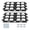 Black, variant on Packouts Wall Mount Metal Mounting Base Storage Toolboxes on Wall or Floor Full Width Plate for Tool Organization