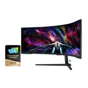 Samsung 57 Odyssey Neo G9 Dual 4K UHD Quantum Mini-LED 240Hz 1ms HDR 1000 Curved Gaming Monitor - LS57CG952NNXZA