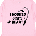thumbnail image 4 of Inktastic I Hooked Gigi's Heart with Fishing Rod Boys or Girls Long Sleeve Toddler T-Shirt, 4 of 5