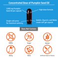thumbnail image 5 of Sanhelios Curbita Bladder Caps Pumpkin Seed Oil 1,000mg - Healthy Bladder Function Support Supplement for Men & Women - Non-GMO, Sugar-Free, Preservative-Free, Gluten-Free, 30 Capsules (2 Pack), 5 of 5