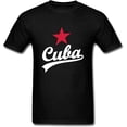 thumbnail image 1 of Cuba Old Schoold T-Shirts Male Simples Tee Cotton Crew Neck Men T-Shirt for Group Short Sleeve, 1 of 2