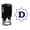 Violet, variant on Printtoo Office Stationary R-40 Alphabet D Monogram Octagon Celtic Swirl Frame Self Inking Rubber Stamp