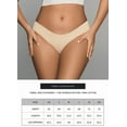 thumbnail image 2 of Aooho Anti Camel Toe Panties No Camel Toe Proof Thong Low-rise Seamless Camel Toe Proof Underwear -2PACK, 2 of 6