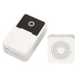 thumbnail image 4 of Timbre con video WiFi, intercomunicador de voz bidireccional con detección de movimiento, visión nocturna y control remoto para el hogar, 4 of 5