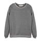 thumbnail image 5 of Sudaderas Básica de Lana Caliente Cuello Redondo Manga Larga Top Unisex SG Zulema Sudadera con cuello redondo, 5 of 8