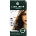 thumbnail image 1 of Gel para teñir el cabello Herbatint 6N, rubio oscuro, 135 ml, cobertura 100% gris, 1 of 6