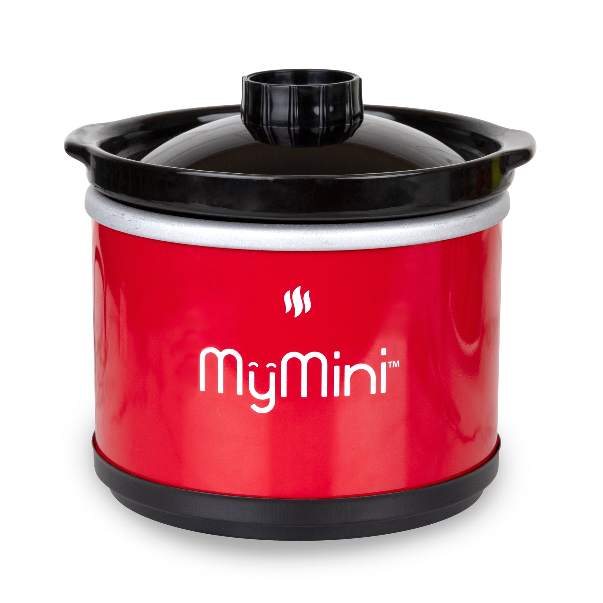 MyMini 20-Oz. Red Chocolate Fondue Dipping Pot and Slow Cooker, 40 Watts, Red