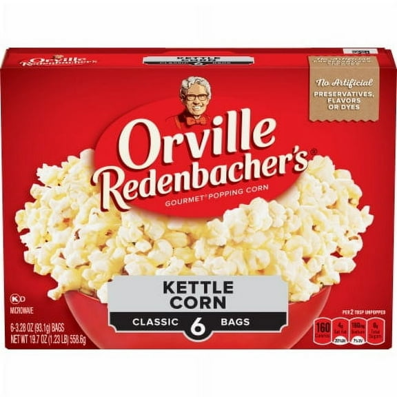 Orville Redenbacher's Kettle Corn Microwave Popcorn