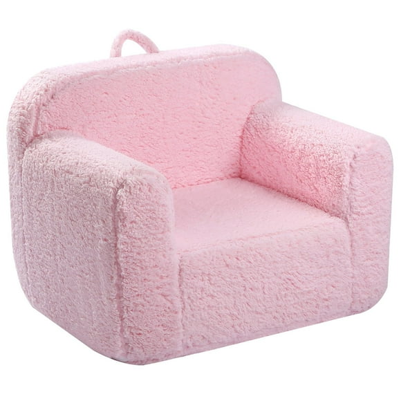 Silla MOMCAYWEX Kids Snuggly-Soft Sherpa para niños de 1 a 6 años, color rosa