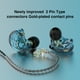 thumbnail image 2 of Auriculares con cable de 3,5 mm Auriculares portátiles de cable largo Auriculares para correr Teléfono inteligente Llamadas Audio Auriculares ergonómicos Oficina gris con micrófono Inevent EL005462-06B, 2 of 7