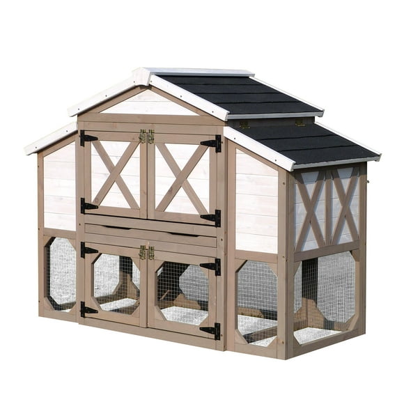 zoovilla Merry Pet PTH0520010702 Country Style Chicken Coop Nesting Box